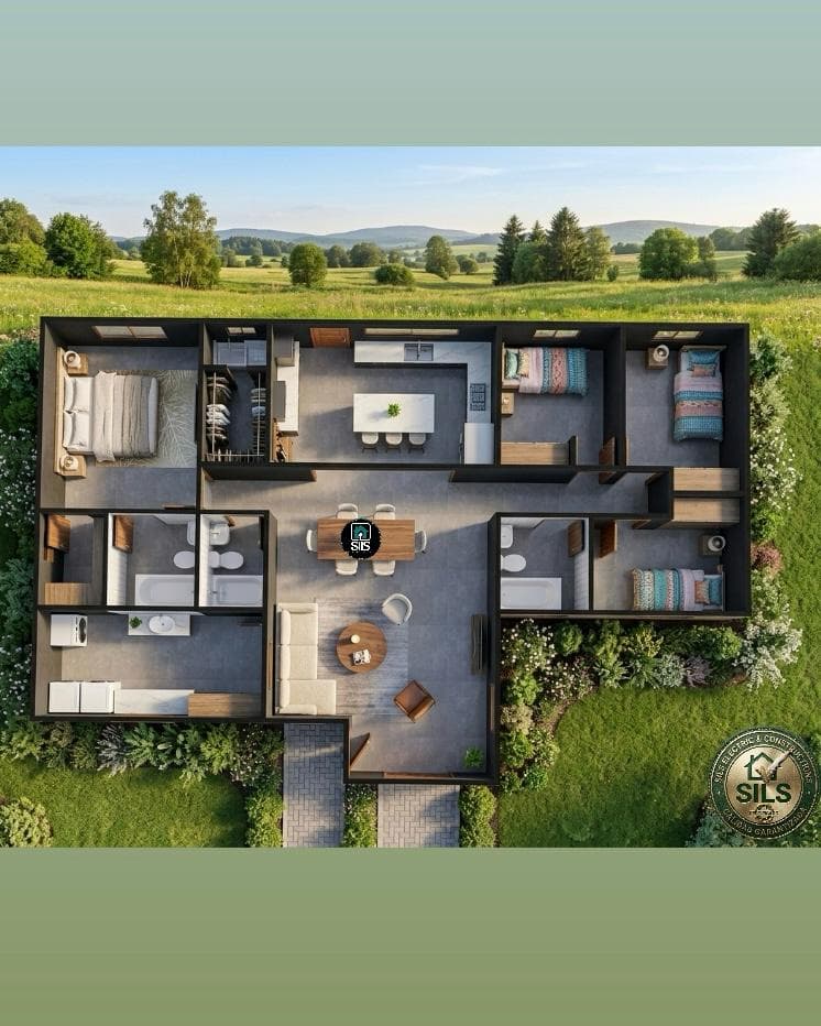 Plano de distribución técnica